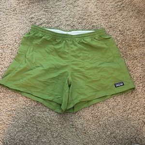 Patagonia Women’s Baggies Green Shorts